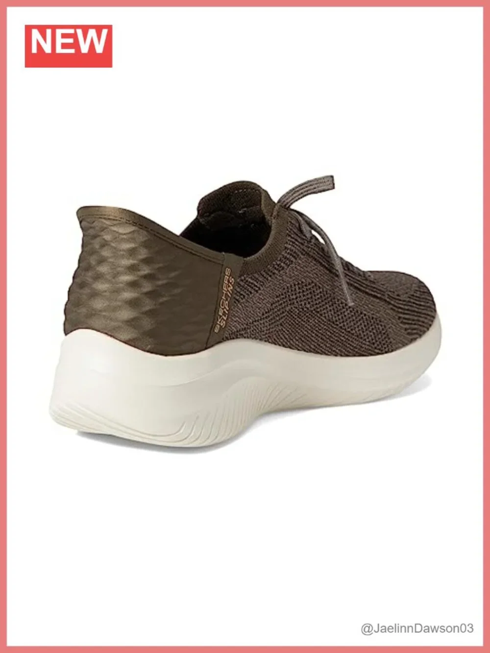 Skechers Slip-On Sneakers with Memory Foam Ultra Flex 3 Knit